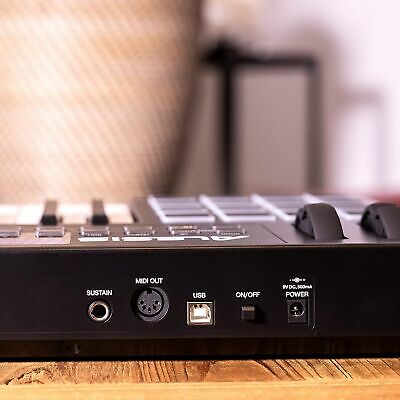 Alesis VI25 | Advanced 25-Key USB MIDI Keyboard & Drum Pad Controller - Fresh Stock Dated December 2025