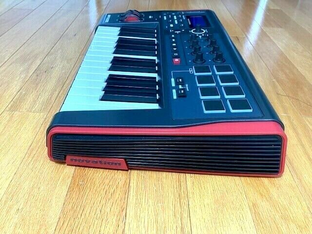 NOVATION IMPULSE 25 USB/MIDI 25-KEY CONTROLLER KEYBOARD, GREAT CONDITION - Fresh Stock Dated December 2025