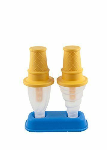 NEW NIB Ice Cream or Popsicle Mold Set of 2 With Stand -- Recipe Card Inside - Fresh Stock Dated February 2026