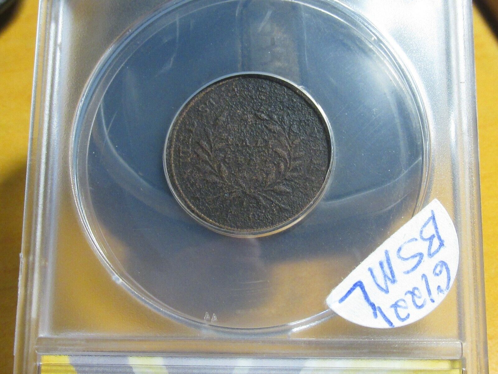 1793 LIBERTY CAP HALF CENT. ANACS FINE 12 DETAILS - HEAVILY CORRODED - CLEANED. - Fresh Stock Dated December 2025