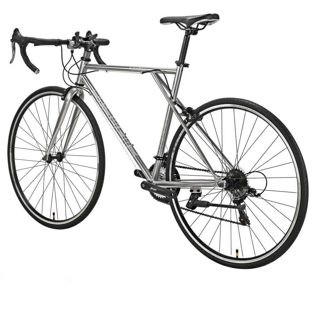 700C 56cm Light Road Bike Shimano 21 Speed Silver Racing Bicycle - Fresh Stock Dated January 2026