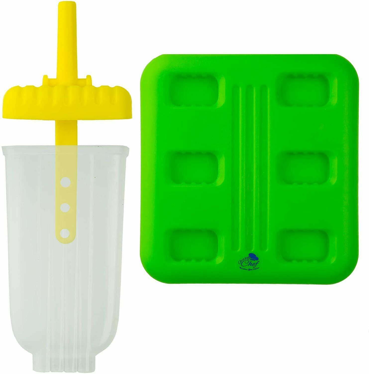 Ice Pop Maker Popsicle Mold Set with Tray and Drip Guard Assorted Pack of 6 - Fresh Stock Dated February 2026