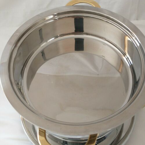 Command Performance 4 qt Pot & Burner Portable Buffet Range Chafing Warming - Fresh Stock Dated February 2026