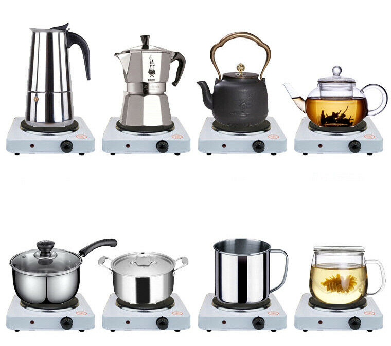 1000W Electric Stove Hot Plate Mini Countertop Stove Portable Home Single Burner - Fresh Stock Dated February 2026