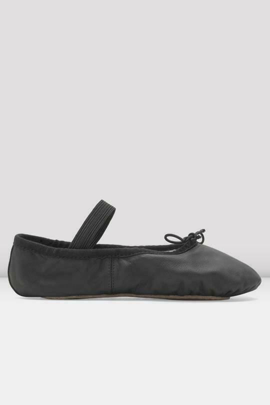 Bloch Dance Toddler 7.5D Dansoft Full Sole Leather Ballet Slipper Shoe Black New - Fresh Stock Dated December 2025