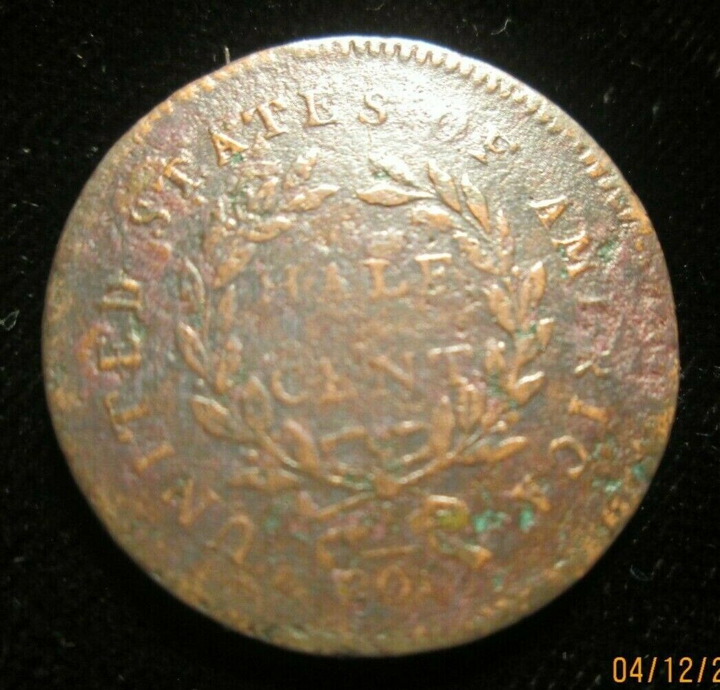 1794 Liberty Cap Half Cent - Fresh Stock Dated December 2025