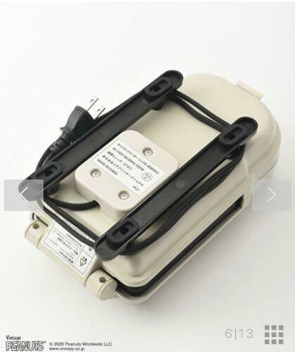 Peanuts Snoopy BRUNO Hot Sand Maker single BOE068-ECRUE from Japan Snoopy and Ch - Fresh Stock Dated February 2026