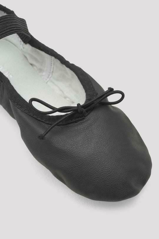 Bloch Dance Toddler 7.5D Dansoft Full Sole Leather Ballet Slipper Shoe Black New - Fresh Stock Dated December 2025