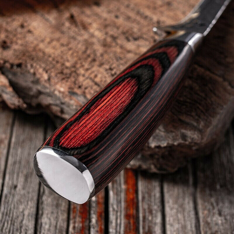 Hammer Forged Boning knife Meat Cleaver Chef cooking Sharp Kitchen knives tool - Fresh Stock Dated January 2026