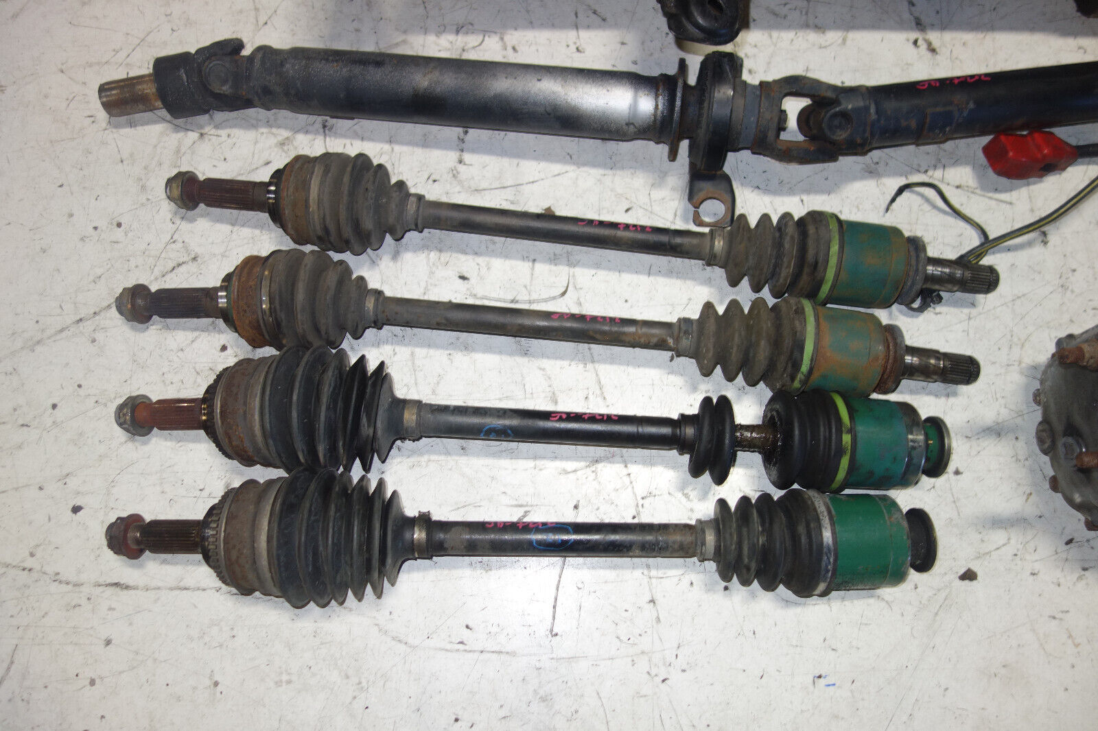 JDM Subaru Impreza Wrx STi 6speed Awd Transmission Starter Axles Differential V7 - Fresh Stock Dated January 2026