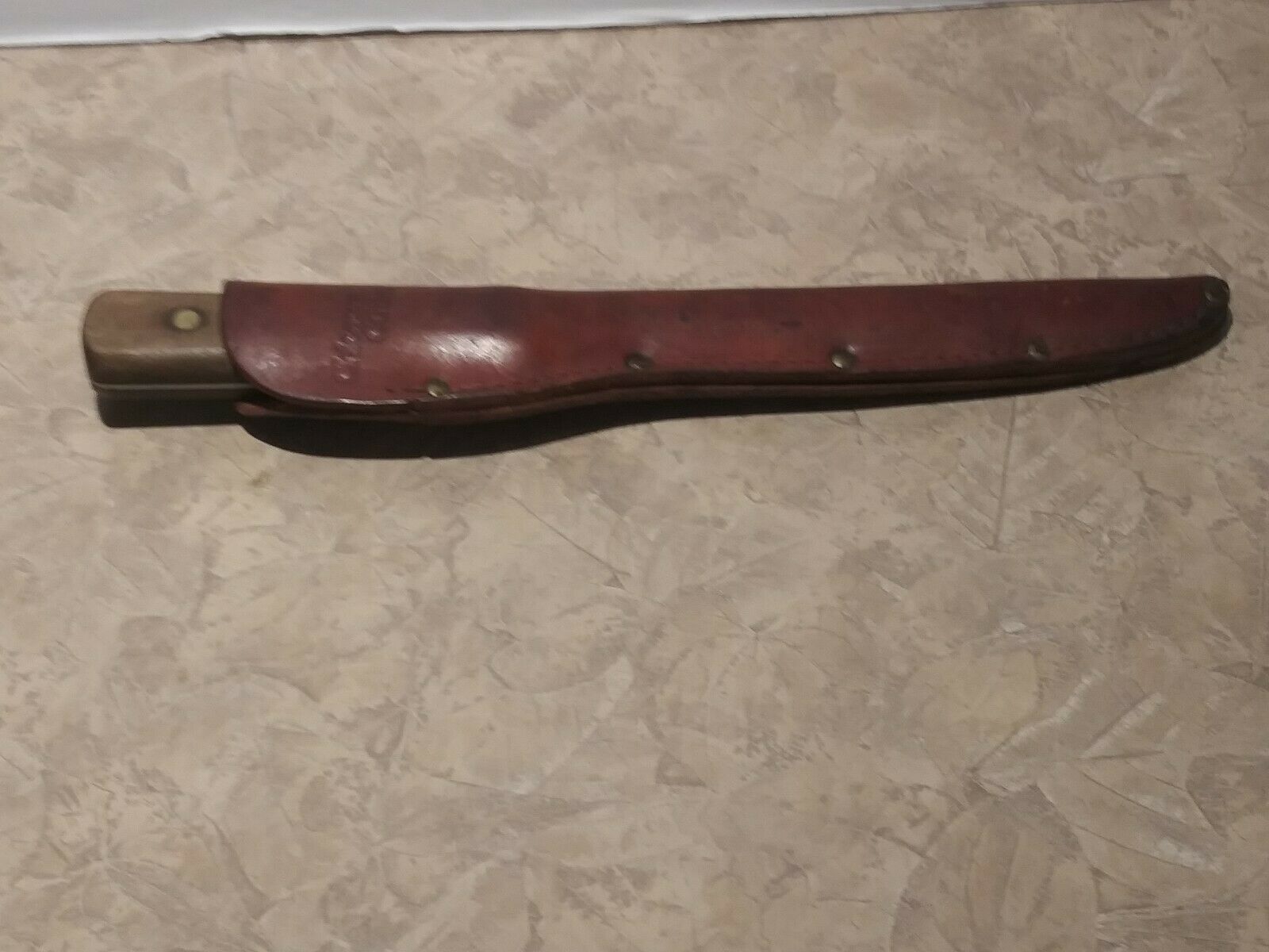 Vintage CHICAGO CUTLERY Filet Knife 78S with Original CHICAGO CUTLERY Sheath - Fresh Stock Dated January 2026