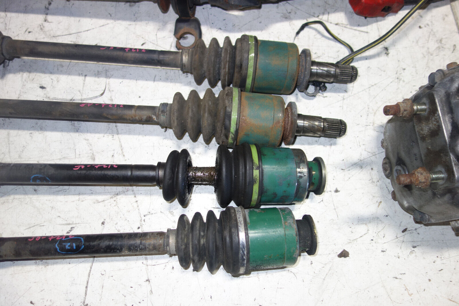 JDM Subaru Impreza Wrx STi 6speed Awd Transmission Starter Axles Differential V7 - Fresh Stock Dated January 2026
