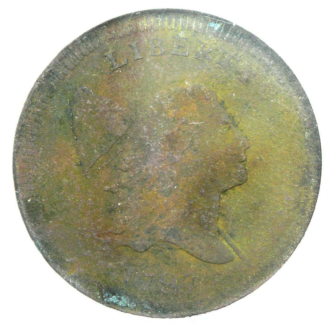 1797 Liberty Cap Flowing Hair Half Cent 1/2C - NGC XF Detail (NCS) - Rare Coin! - Fresh Stock Dated December 2025