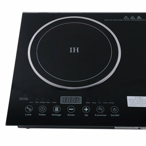 Electric Induction Cooker Cooktop Countertop Burner Stove 8 Gear For 12-24cm Pot - Fresh Stock Dated January 2026