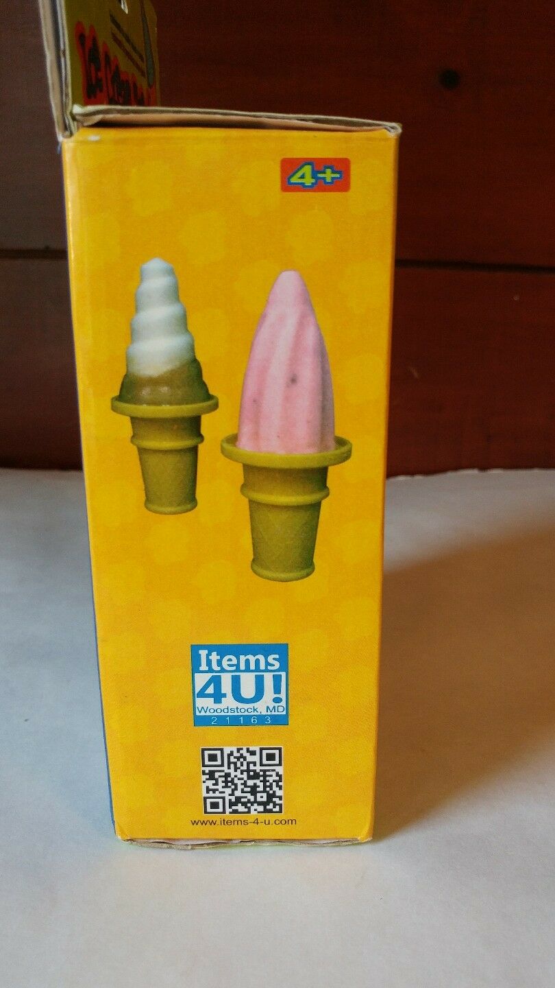 NEW NIB Ice Cream or Popsicle Mold Set of 2 With Stand -- Recipe Card Inside - Fresh Stock Dated February 2026