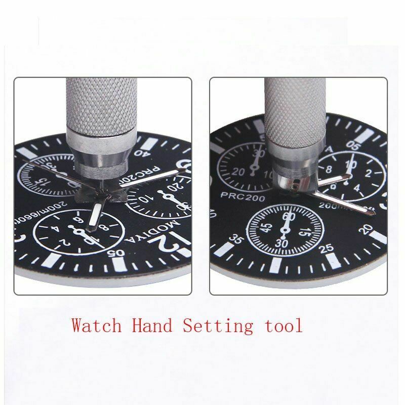 Watch Hand Removing Setting Tools Delicate 12 Tips Stainless Steel Movement Kits - Fresh Stock Dated December 2025
