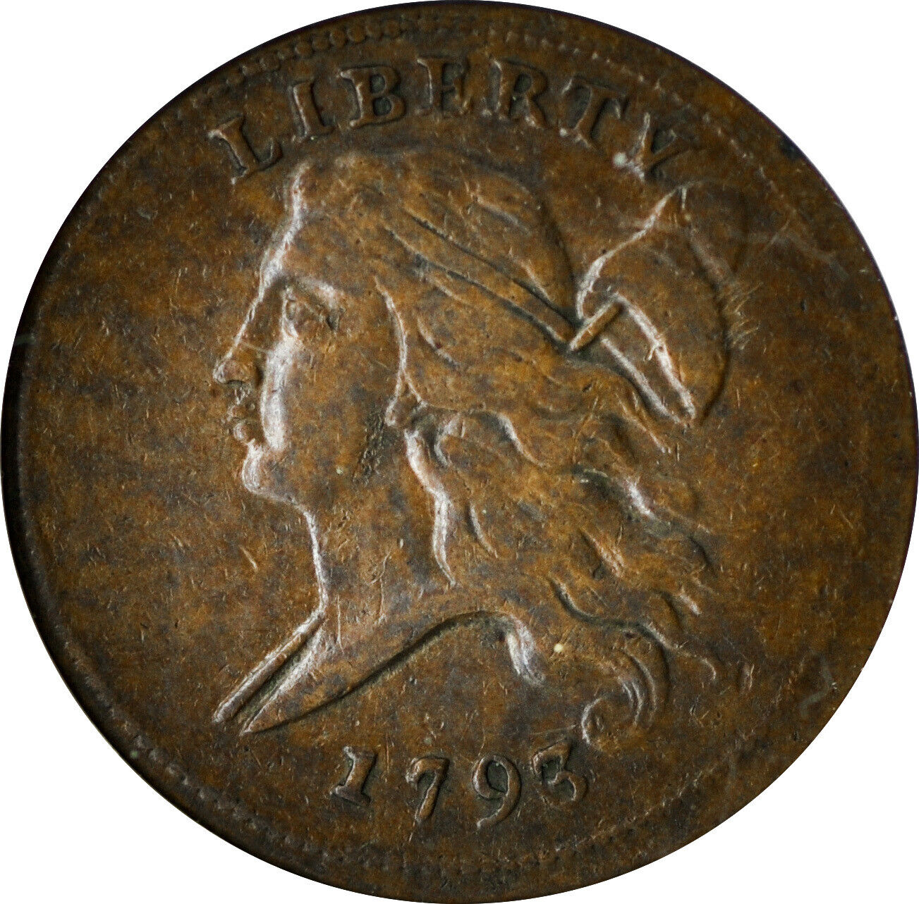 1793 LIBERTY CAP 1/2 NGC XF 40 BN - Fresh Stock Dated December 2025
