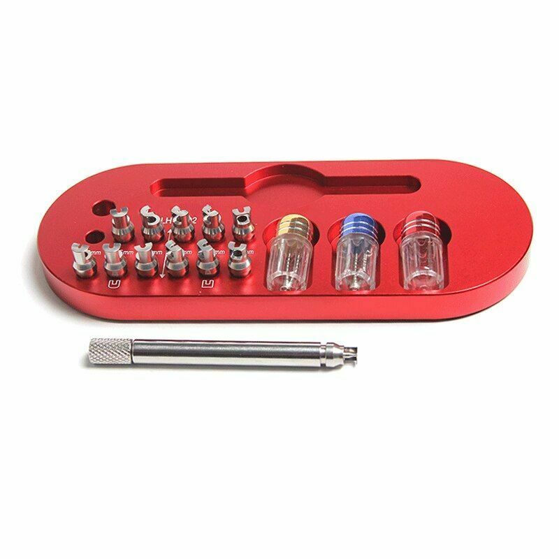 Watch Hand Removing Setting Tools Delicate 12 Tips Stainless Steel Movement Kits - Fresh Stock Dated December 2025