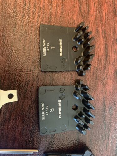 (2) Pairs Shimano J02A Resin Disc Brake Pads - Fresh Stock Dated December 2025