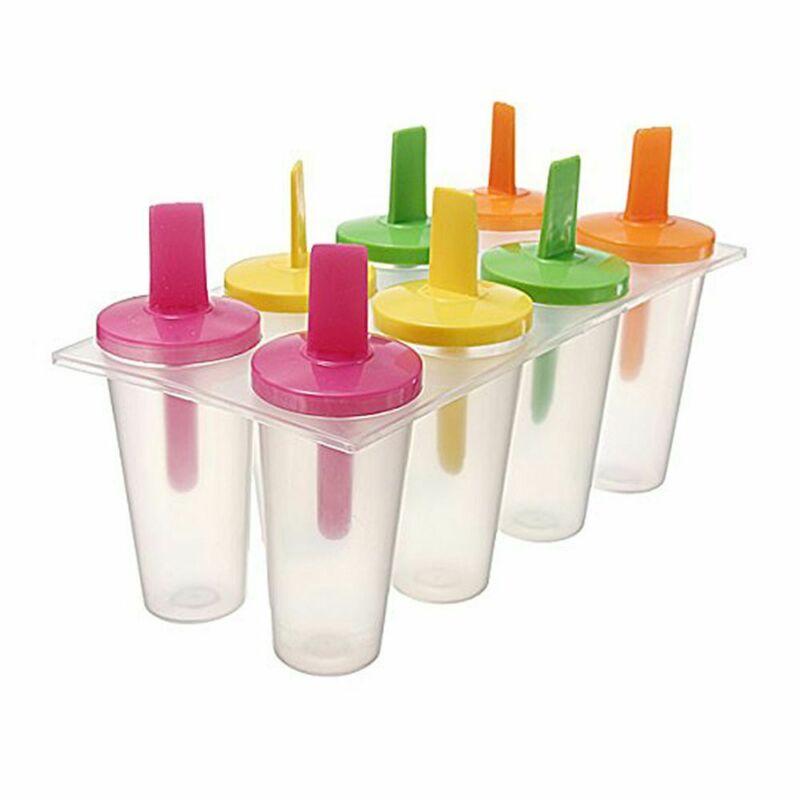 Cells Frozen Ice Cream Party Plastic Ice Maker Moulds Ice Stick Ice Lolly Mold - Fresh Stock Dated February 2026
