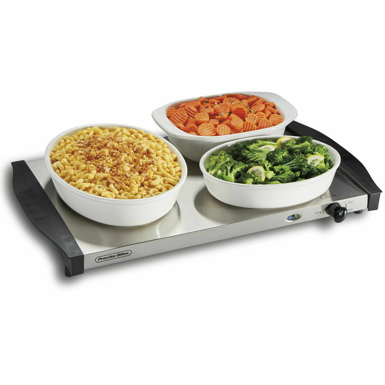 Proctor Silex Durable Buffet Server Warming Tray W/ 2.2 Qt Pan Refurbished 34300 - Fresh Stock Dated February 2026