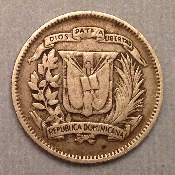~1937 DOMINICAN REPUBLIC TEN 10 CENTAVOS - Fresh Stock Dated December 2025
