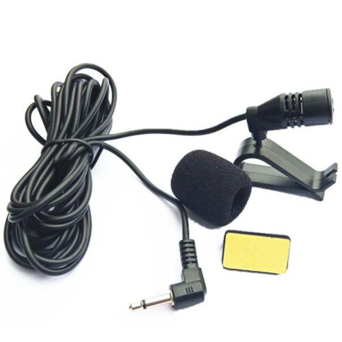 3.5mm Car Stereo External Microphone for Bluetooth Enabled Stereo GPS DVD Radio - Fresh Stock Dated December 2025