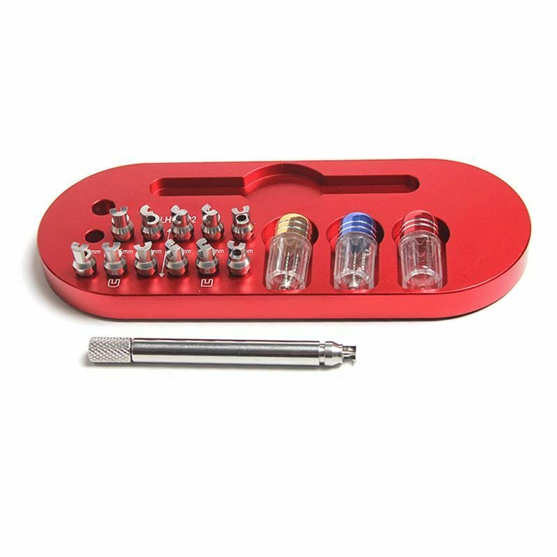 Watch Hand Removing Setting Tools Delicate 12 Tips Stainless Steel Movement Kits - Fresh Stock Dated December 2025