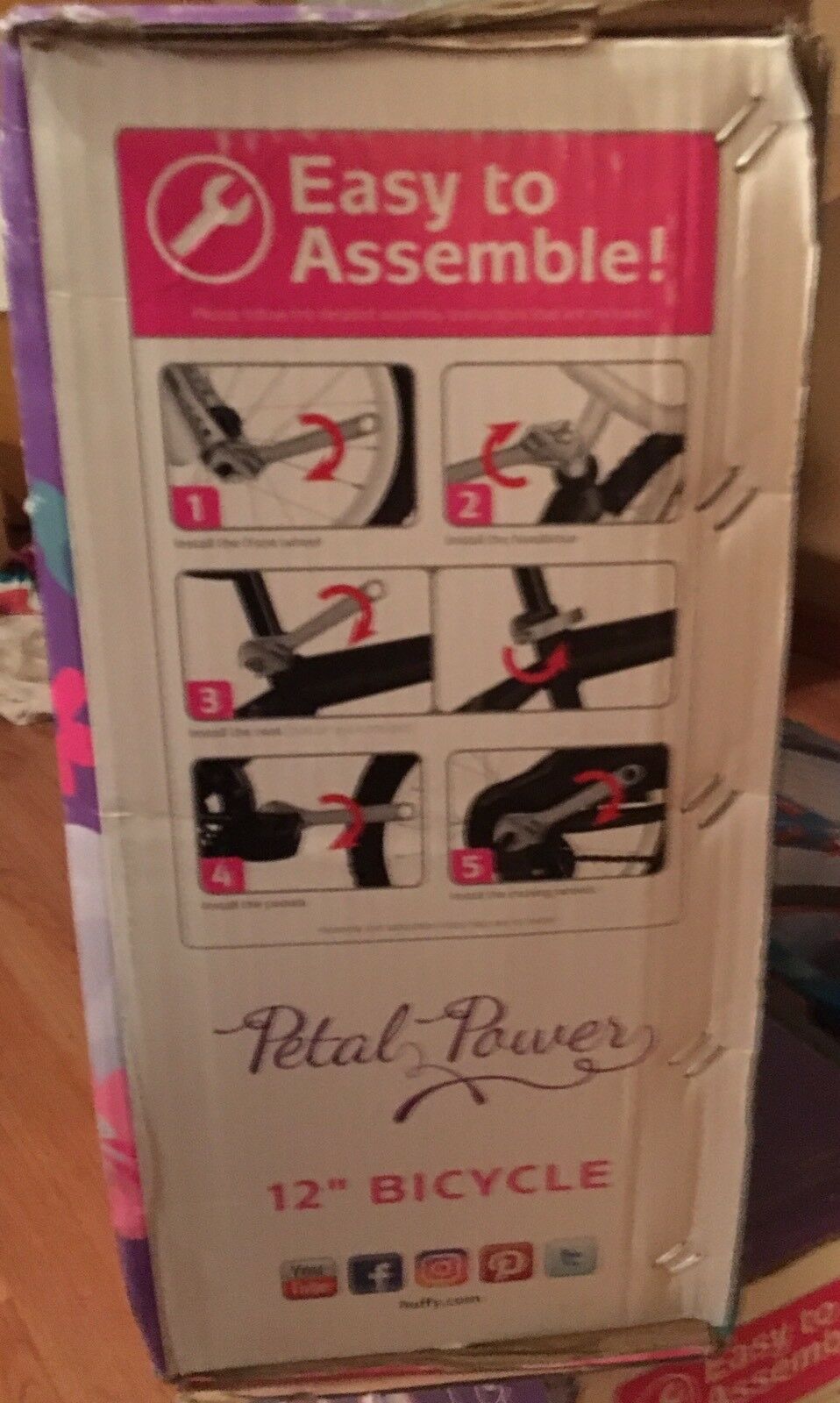 Huffy Petal Power Girl's 12