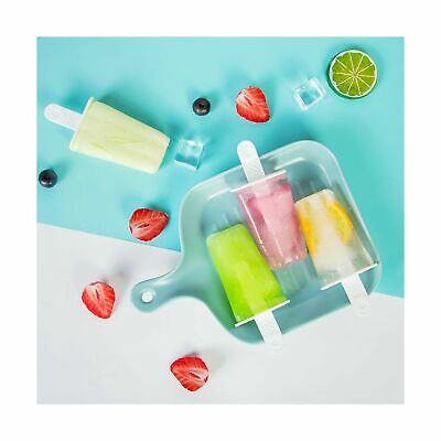 12 Cavities Popsicle Molds Reusable Summer Silicone Popsicle Molds Easy Release - Fresh Stock Dated February 2026