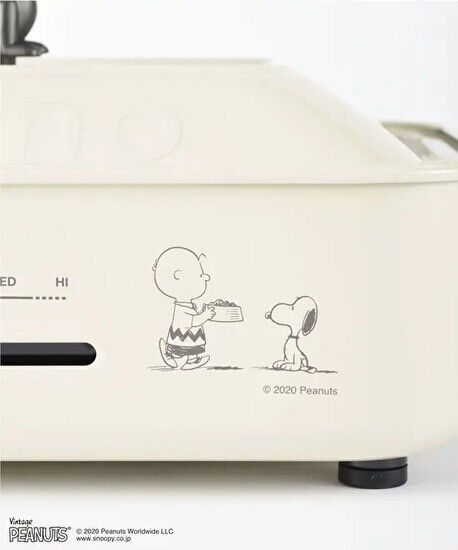 BRUNO PEANUTS Compact Hot Plate Ecru BOE070-ECRU ctm24 163 - Fresh Stock Dated January 2026