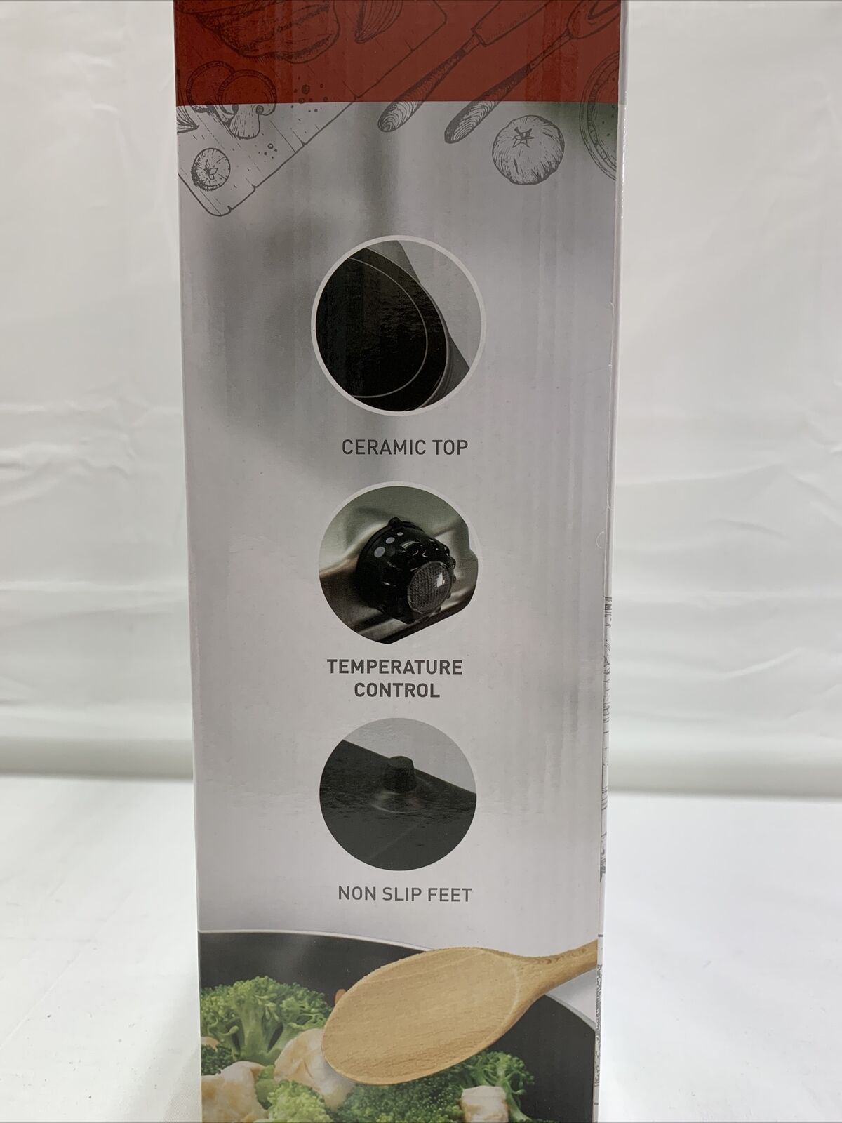 Brand New Parini Cookware Portable Ceramic Electric Cooktop - Fresh Stock Dated February 2026