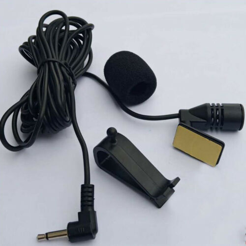 3.5mm Car Stereo External Microphone for Bluetooth Enabled Stereo GPS DVD Radio - Fresh Stock Dated December 2025