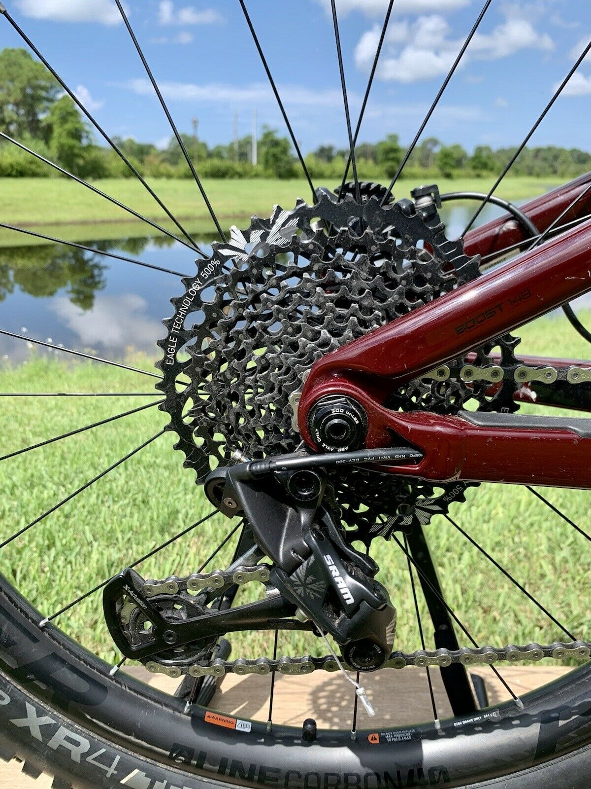 2019 Trek Fuel EX 9.8, 17.5”, 650b+/27.5” Upgraded Line Carbon 40 Wheels - Fresh Stock Dated December 2025