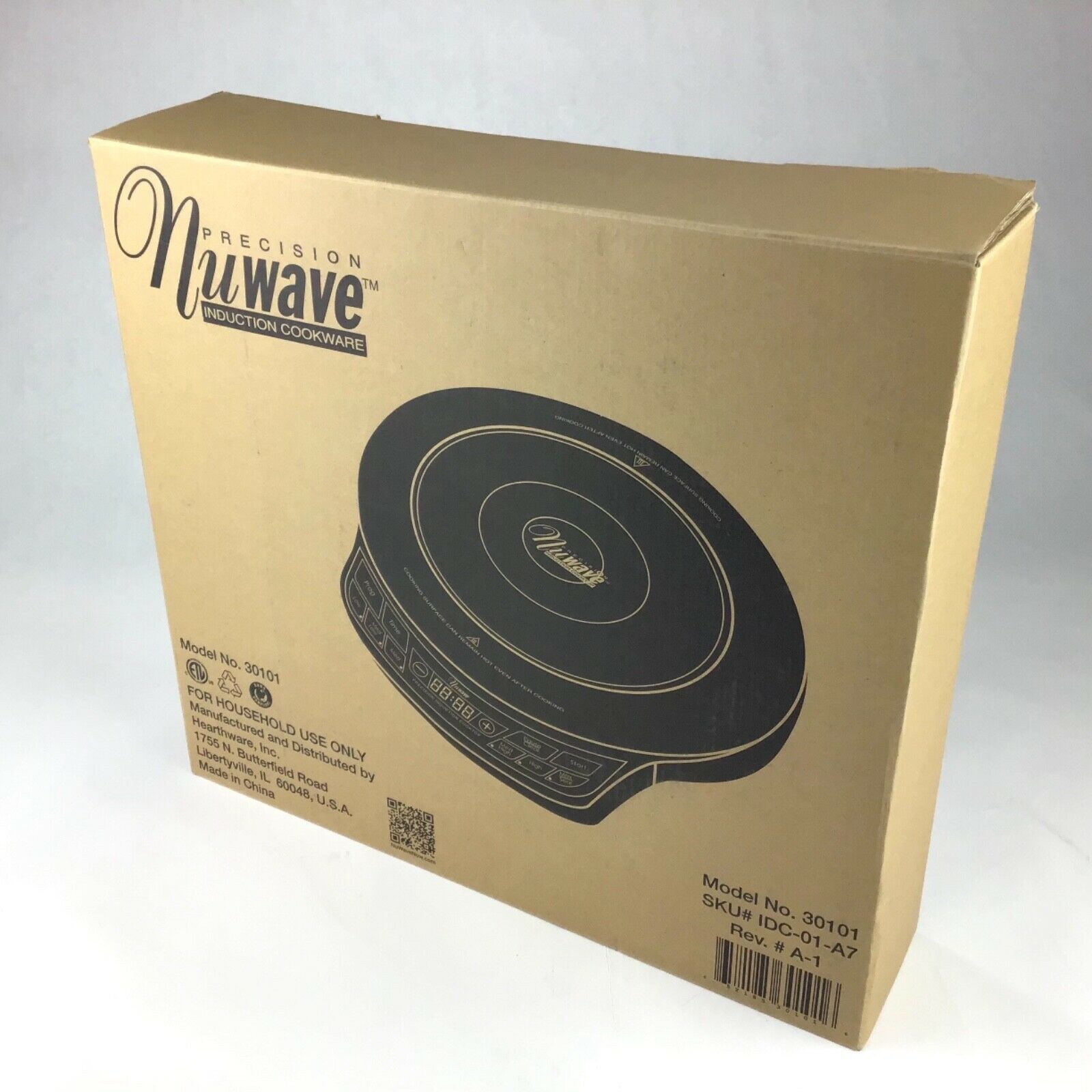 Precision Nuwave Induction CookWare COOKTOP Model 30101 NEW - Fresh Stock Dated February 2026