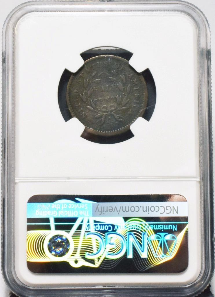 1794 SMALL LETTERS VG DETAILS NGC LIBERTY CAP HALF CENT ID#DD565 - Fresh Stock Dated December 2025
