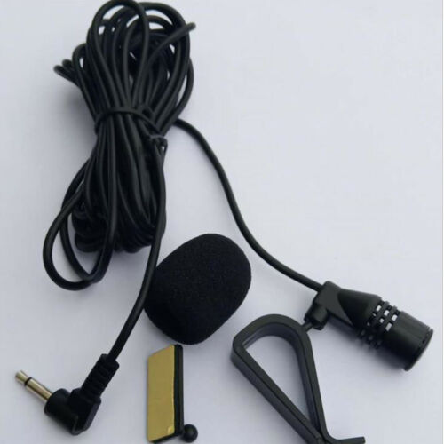 3.5mm Car Stereo External Microphone for Bluetooth Enabled Stereo GPS DVD Radio - Fresh Stock Dated December 2025
