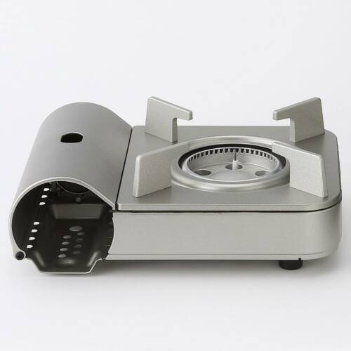 MUJI Portable Cooking Gas Stove Aluminum Die-Cast MJ-JR freeshipping From JAPAN - Fresh Stock Dated February 2026