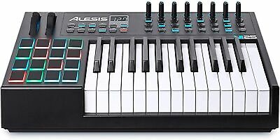 Alesis VI25 | Advanced 25-Key USB MIDI Keyboard & Drum Pad Controller - Fresh Stock Dated December 2025