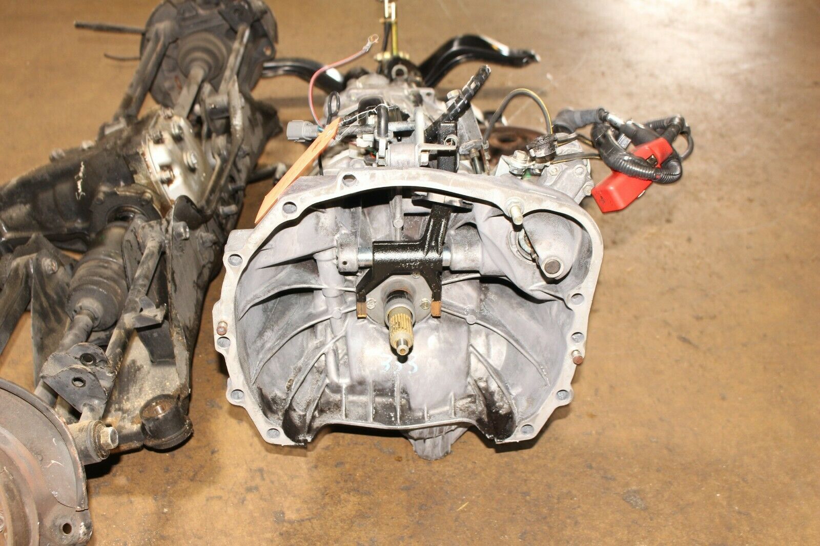 JDM 02 03 SUBARU WRX STI EJ207 V7 6 SPEED TRANSMISSION R180 DIFF 3.9 FD LSD - Fresh Stock Dated December 2025