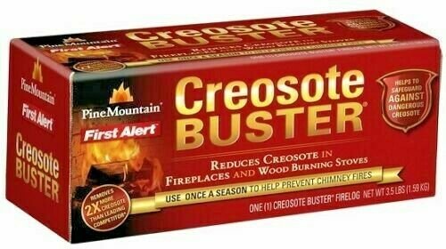 Pine Mountain Creosote Buster Firelog (Lot Of 2) - Fresh Stock Dated January 2026
