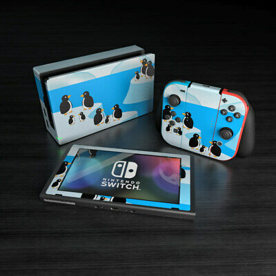 Nintendo Switch Skin - Penguins by FP - Decal Sticker DecalGirl - Fresh Stock Dated December 2025