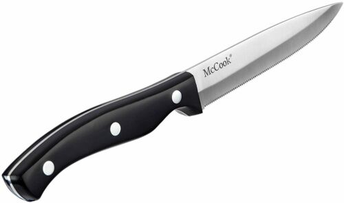 McCook MC55 8PCS Steak Knife Set Full Tang Stainless Steel Steak Knives - Fresh Stock Dated January 2026