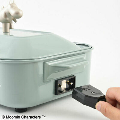 New Bruno Moomin Compact Hot Plate 5 plates set shipping from Japan BOE059-BGR5 - Fresh Stock Dated February 2026