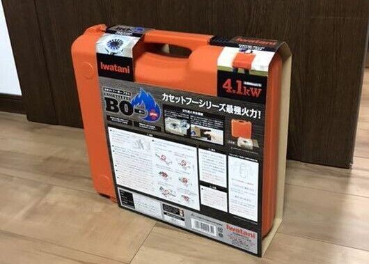 EXPRESS Iwatani Cassette Feu BO EX Hairline CB AH 41 F Gas Cooking Stove in BOX - Fresh Stock Dated February 2026