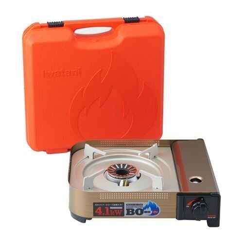 EXPRESS Iwatani Cassette Feu BO EX Hairline CB AH 41 F Gas Cooking Stove in BOX - Fresh Stock Dated February 2026