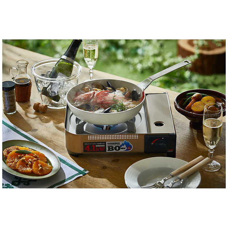 EXPRESS Iwatani Cassette Feu BO EX Hairline CB AH 41 F Gas Cooking Stove in BOX - Fresh Stock Dated February 2026