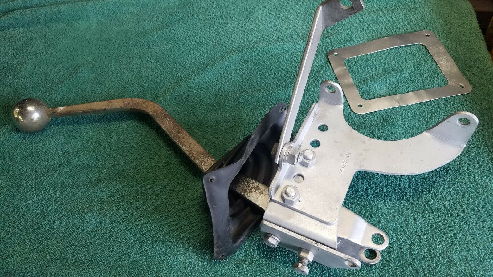 VINTAGE 1960's- 70's FENTON 3 SPEED SHIFTER W/MOUNT BOOT CHROME KNOB & PLATE - Fresh Stock Dated December 2025