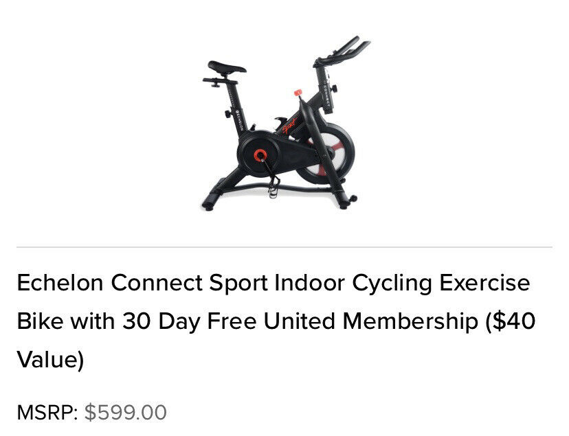 Echelon Connect - Fresh Stock Dated December 2025