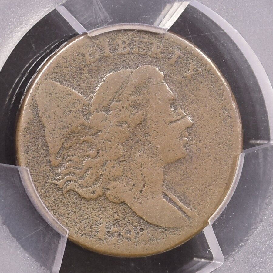 1794 Half Cent - PCGS VG Details, Environmental Damage (#54876-K) - Fresh Stock Dated December 2025
